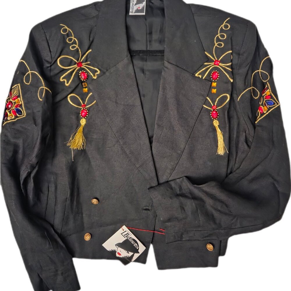 Bellino Paris Mode Vintage Cropped Jacket